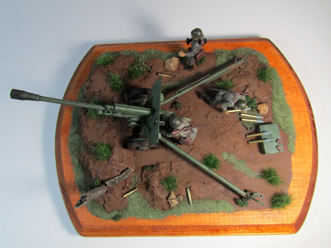 Canon Antichar Soviétique ZIS-3 – Maquette 1/72 Zvezda – Sans Colle Ni Peinture