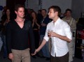 Jamison begins a toast to Danny