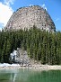 Mirrow Lake and the Big Beehive, which we later went up on.