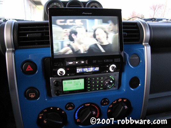 Pioneer Head Unit and Uniden Scanner