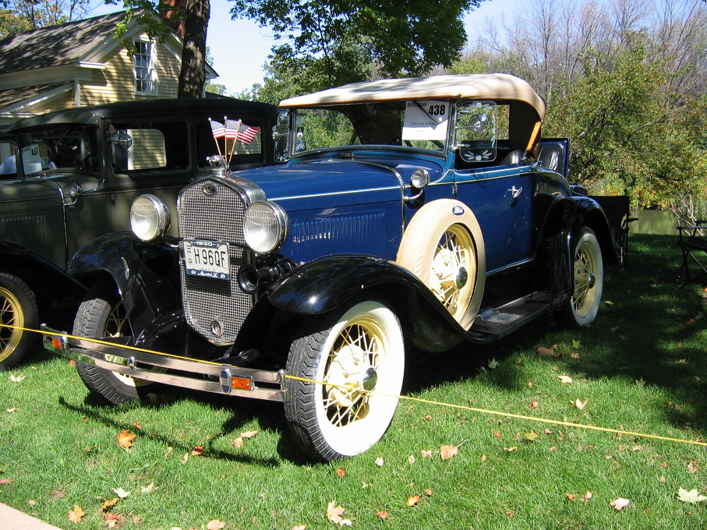 old car festival at greenfield village - 2004