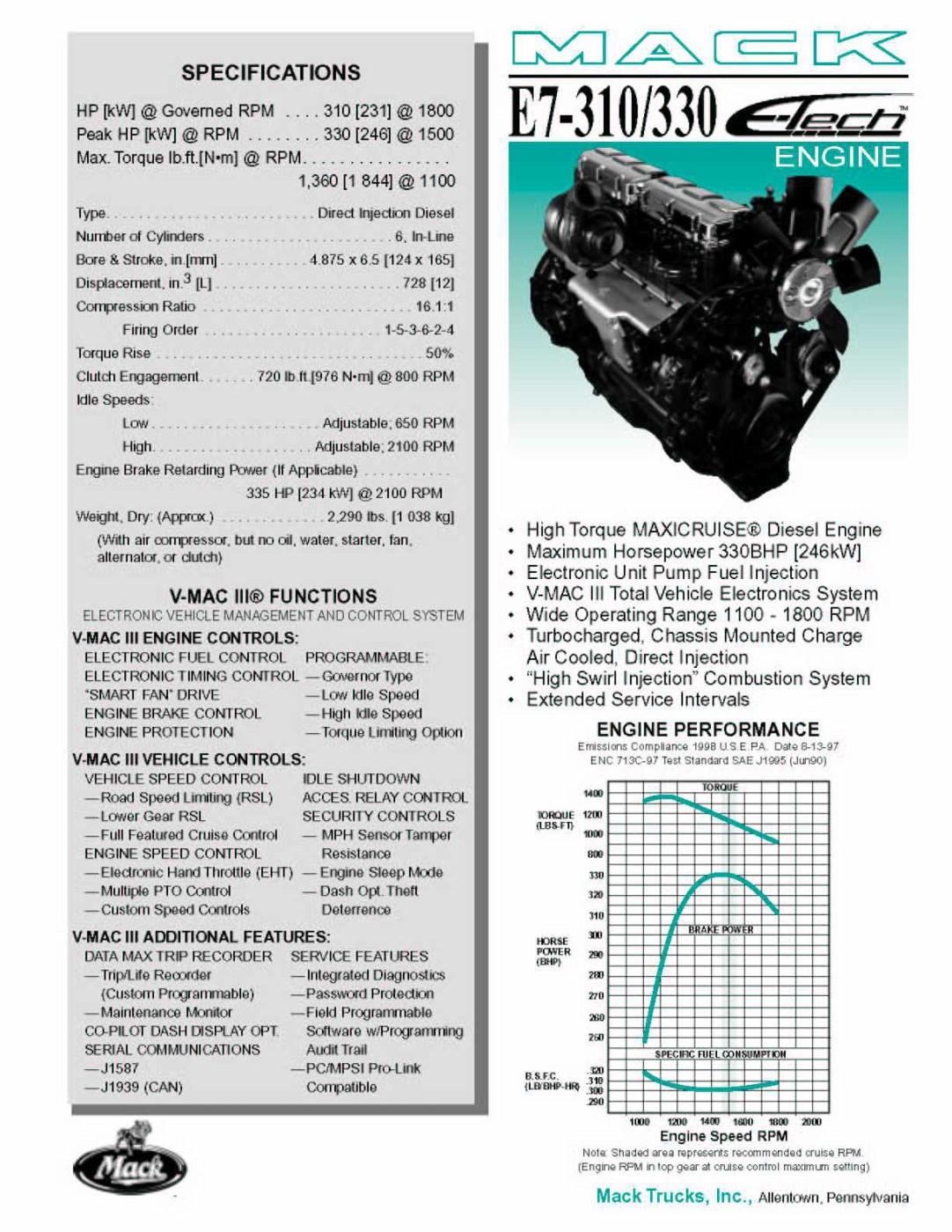 Photo: eng070[1] 1 | Mack E7 series engine album | Dutch Model Truck