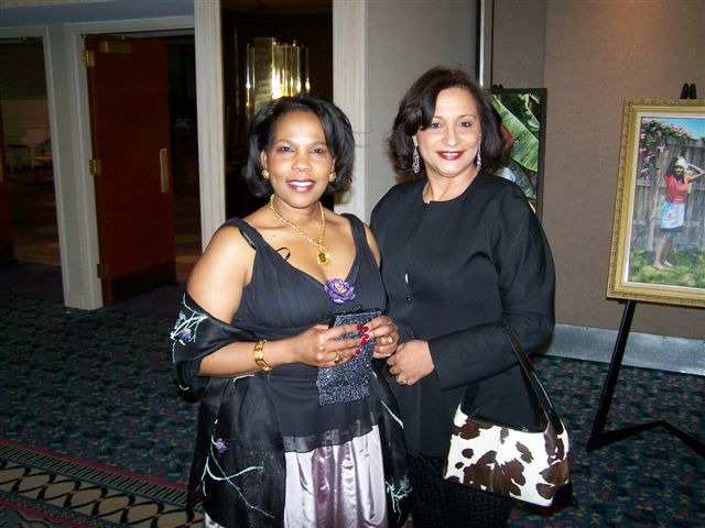 Photo: Mrs Midy and Rachel Moscoso Denis. | HALO 2nd Annual Unity Gala ...