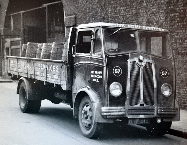 Photo: HVF919 Proctor Still in livery of previous owner Fred Cook, Hull ...