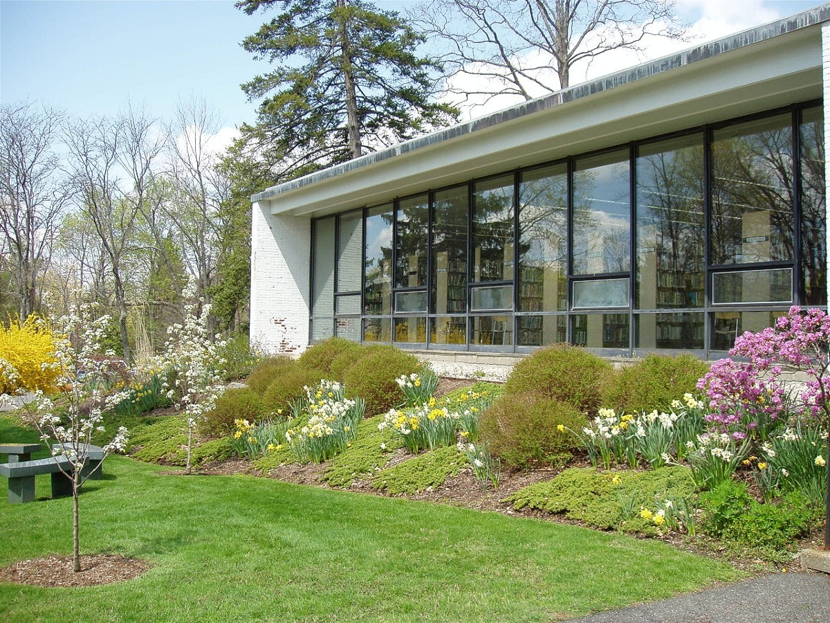 Photo LITCHFIELD OLIVER WOLCOTT LIBRARY (*) W/HISTORY LIBRARIES OF