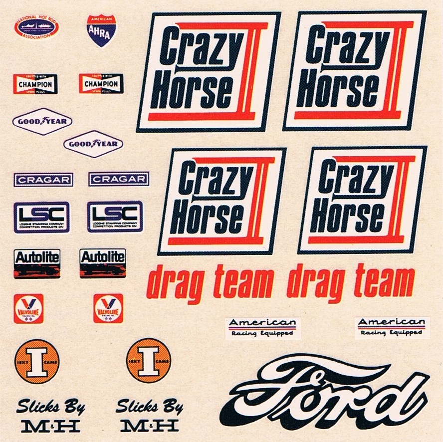Crazy Horse II - Decals