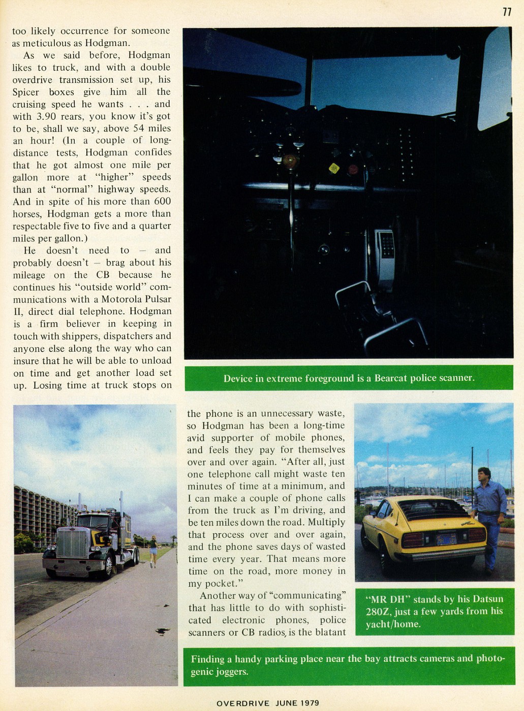 Photo: June 1979 David Hodgman's Peterbilt 6 | 06 Overdrive