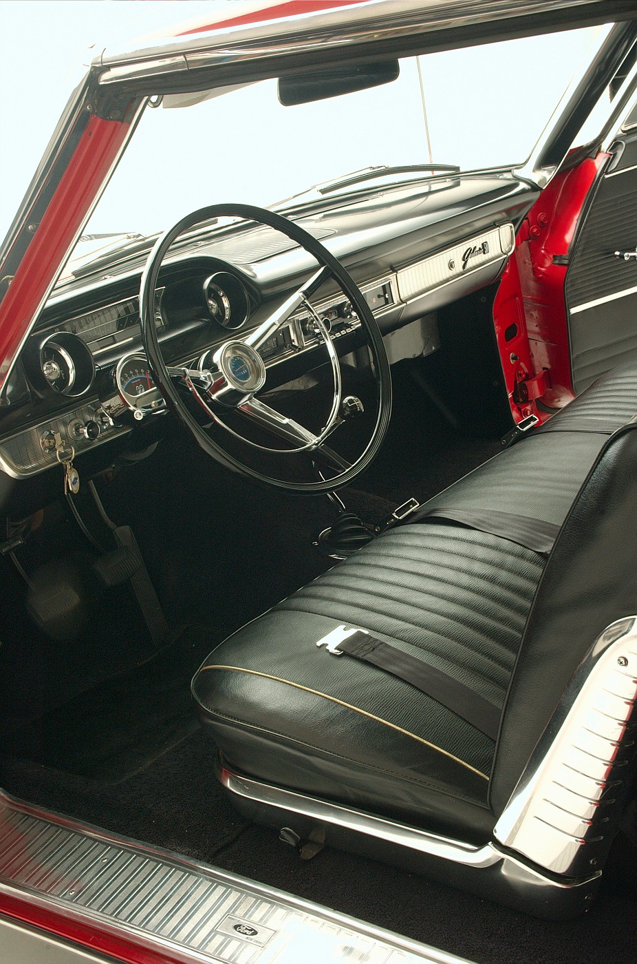 1963 Ford Galaxie 500 XL 427 R-code driver-side vertical interior view (C) fotki.com malepower xl