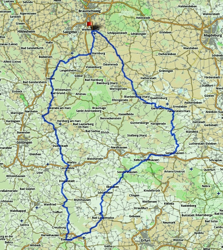 Route 400km Brevet