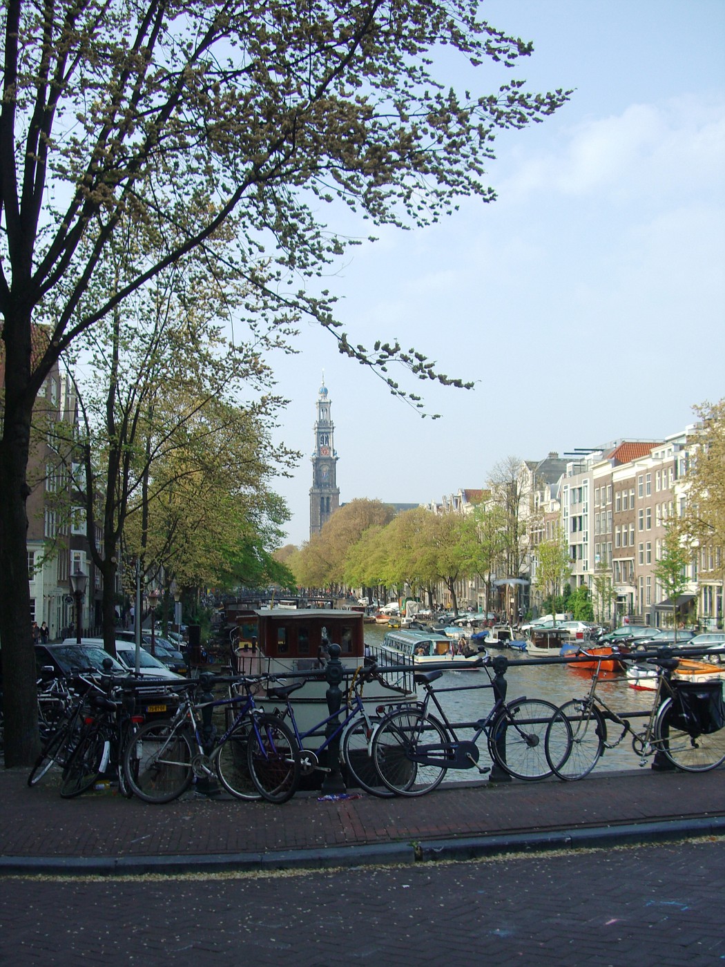 Prinsengracht en Westerkerk