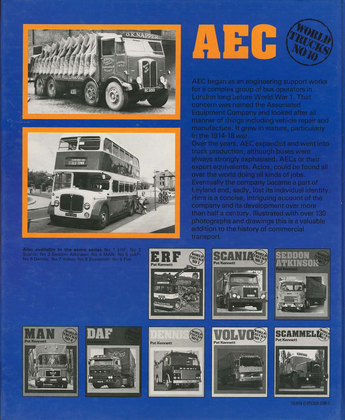 Photo: 10 World Trucks No.10 AEC(b) | Series: Pat Kennett album | Dutch ...