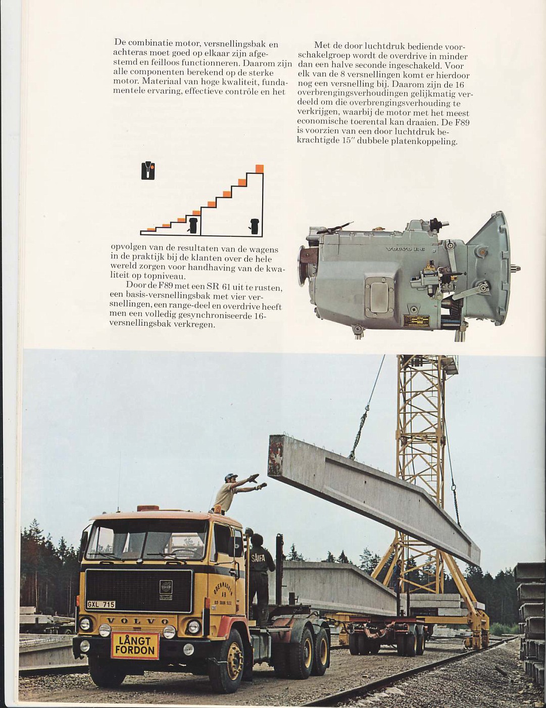 Photo: F89-75-06 | Volvo F89 1975 album | Dutch Model Truck Club ...