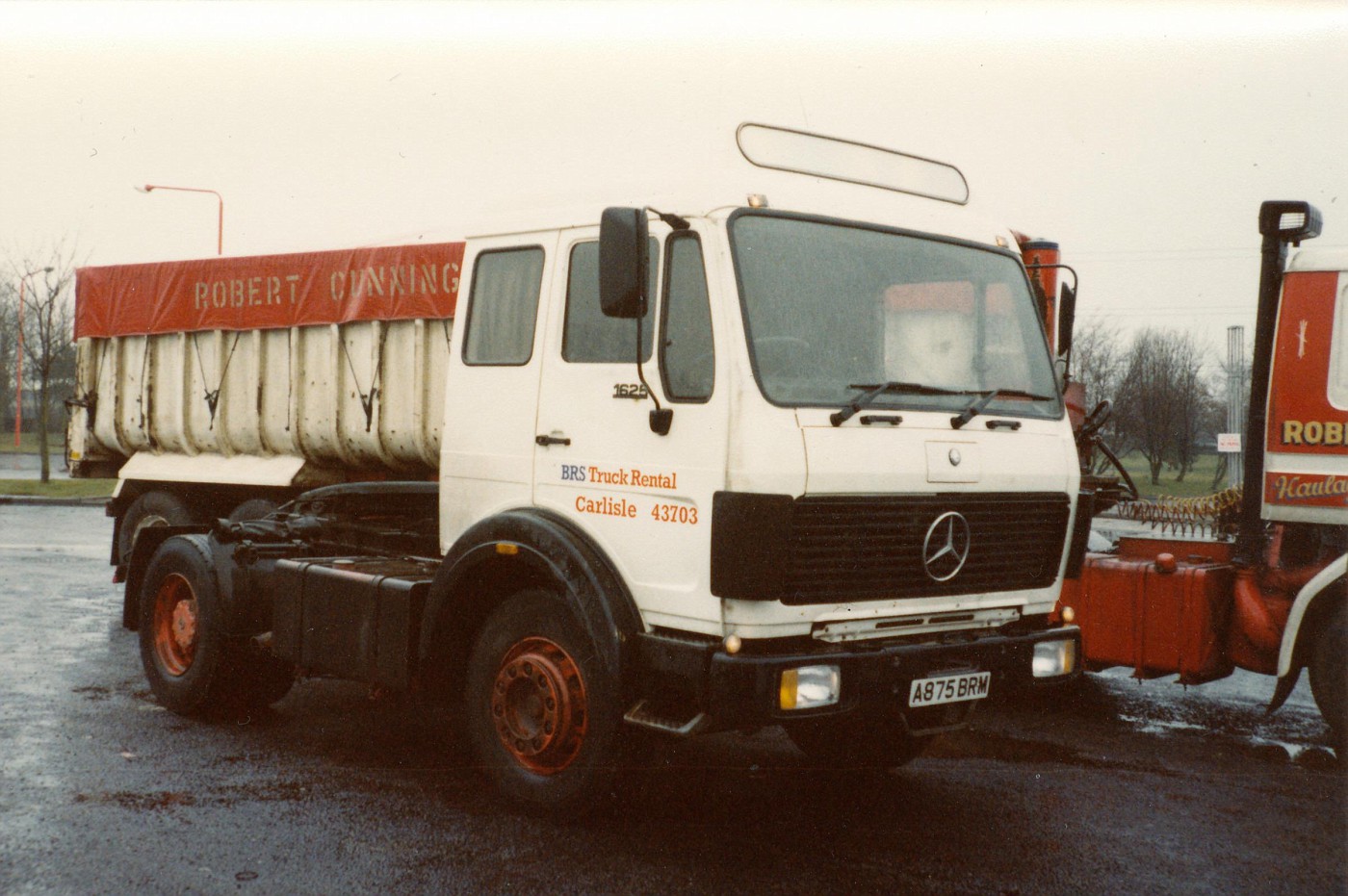 Photo A875BRM Mercedes Benz BRS Truck Rental, Carlisle BRS Truck