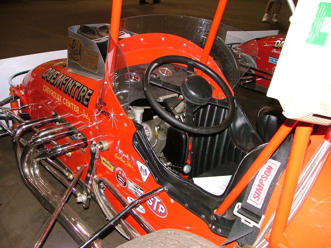 Photo Grant King Sprint Car cockpit left side Old Sprint Cars album ModlrA