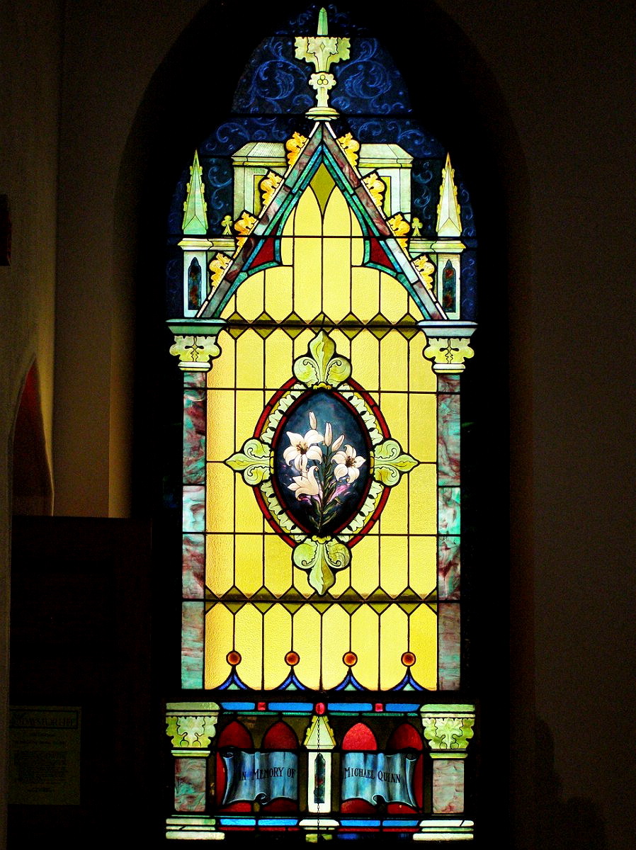 Photo MOOSUP ALL HALLOWS CHURCH STAINED GLASS 16 PLAINFIELD