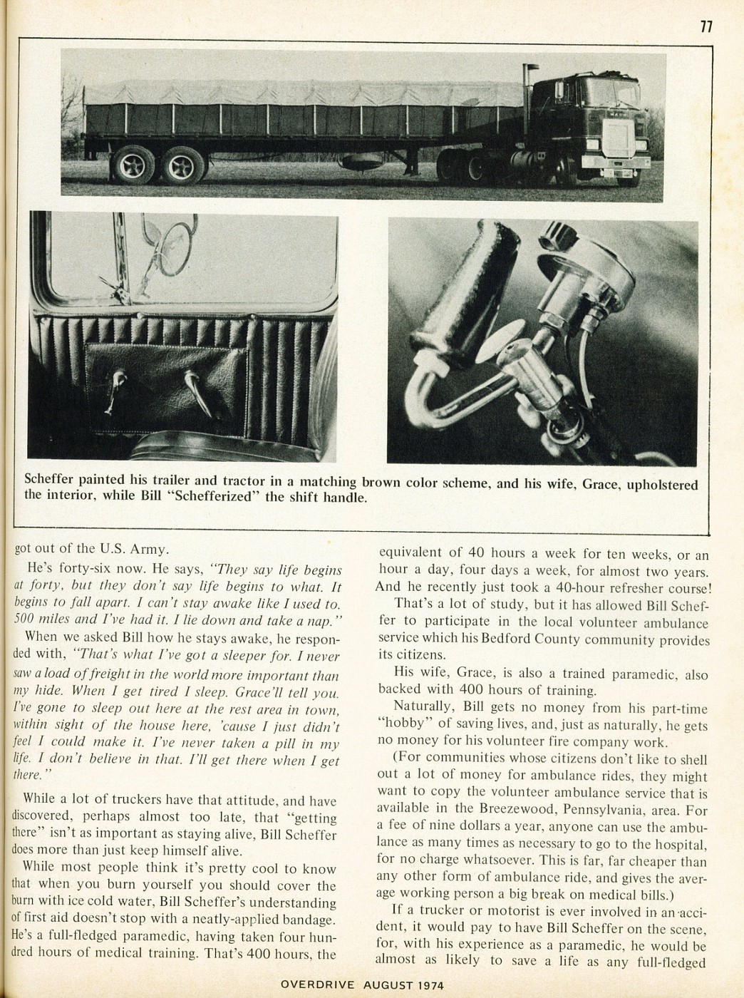 Photo: August 1974 Dump Truck of the Month | 08 Overdrive 