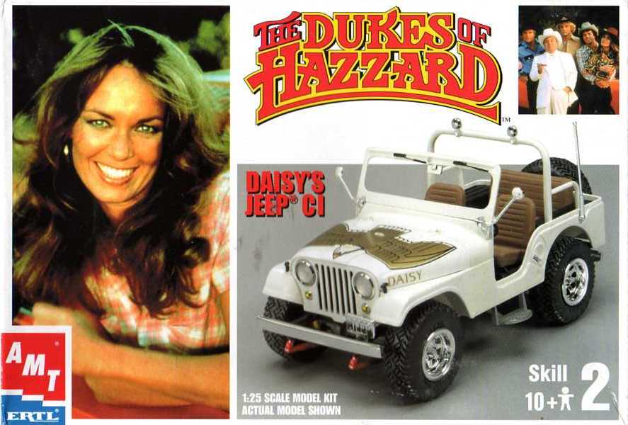 Photo: 1971 Jeep CI 001 AMT The Dukes of Hazzard Daisy's Jeep CJ-1 #31...