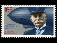 Briefmarke Zeppelin