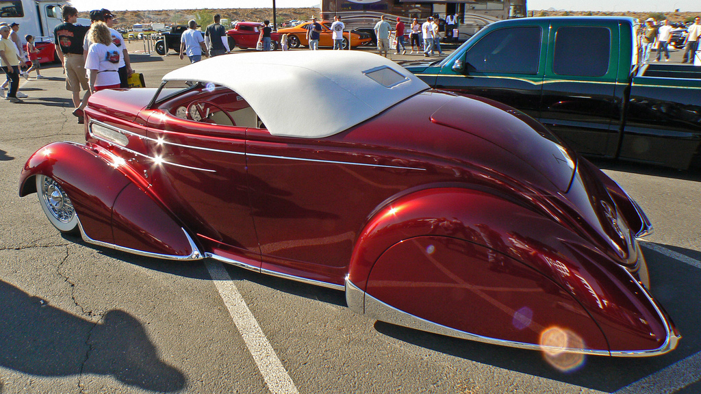 Photo: Dore36B-05 | Rick Dore 1936 Ford Roadster Fadeaway Fenders album ...