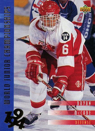  (CI) Keith Yandle Hockey Card 2006-07 UD Mini Jersey