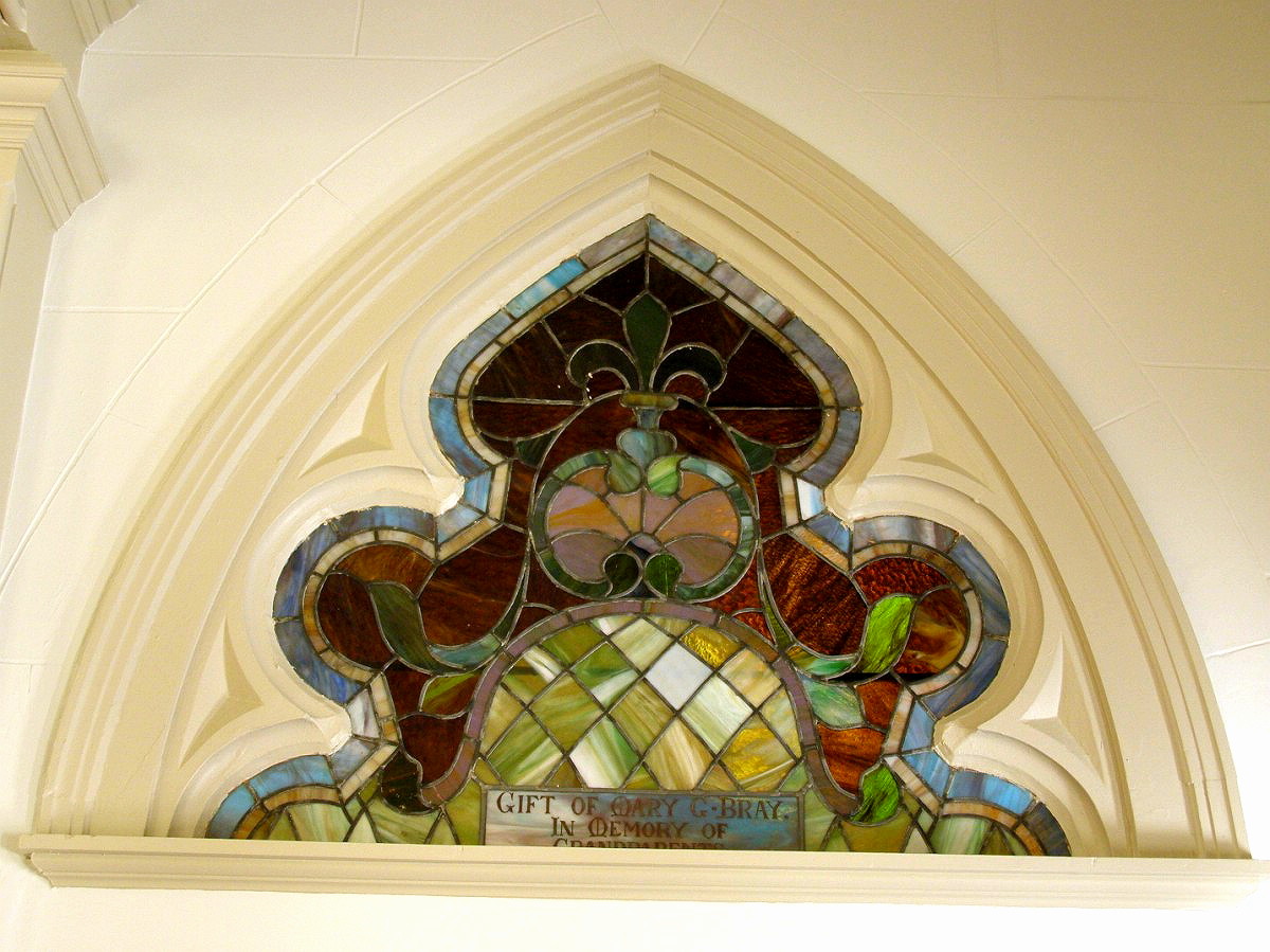 Photo MYSTIC SAINT PATRICK CHURCH STAINED GLASS 26 STONINGTON