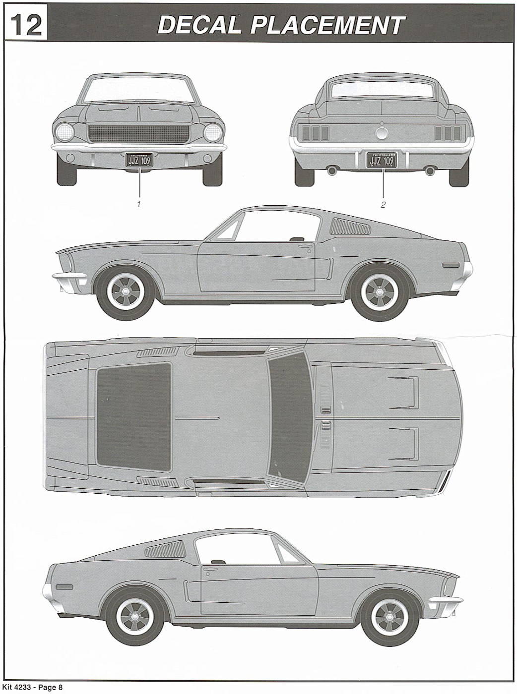 Photo: bul9 | REVELL Bullitt 1968 Mustang GT #4233 album | DRASTIC ...