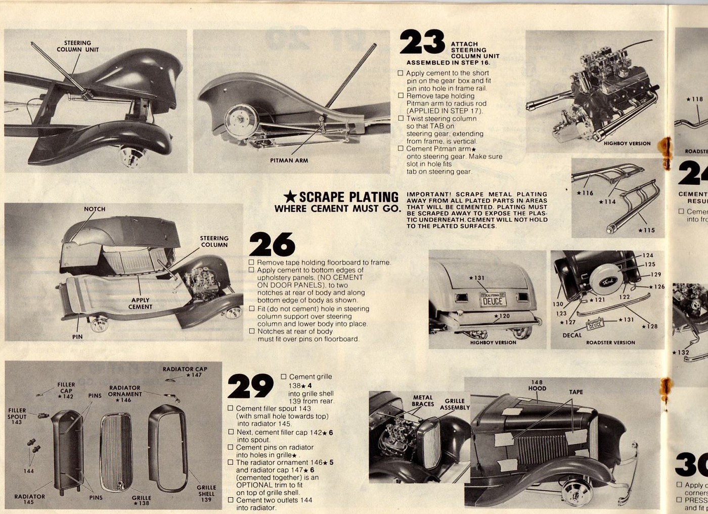 Photo: File0026 | MONOGRAM '32 Ford Street Rod 1/8 scale #2602 album ...