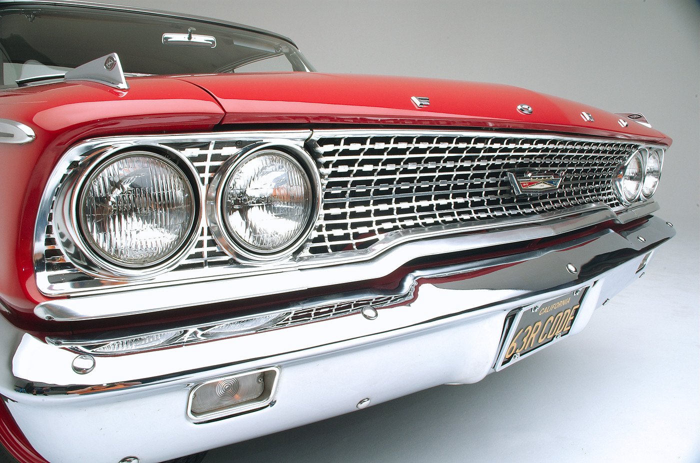 Photo: 1963 Ford Galaxie 500 XL 427 R-code front grille detail 2 | 1963 ...