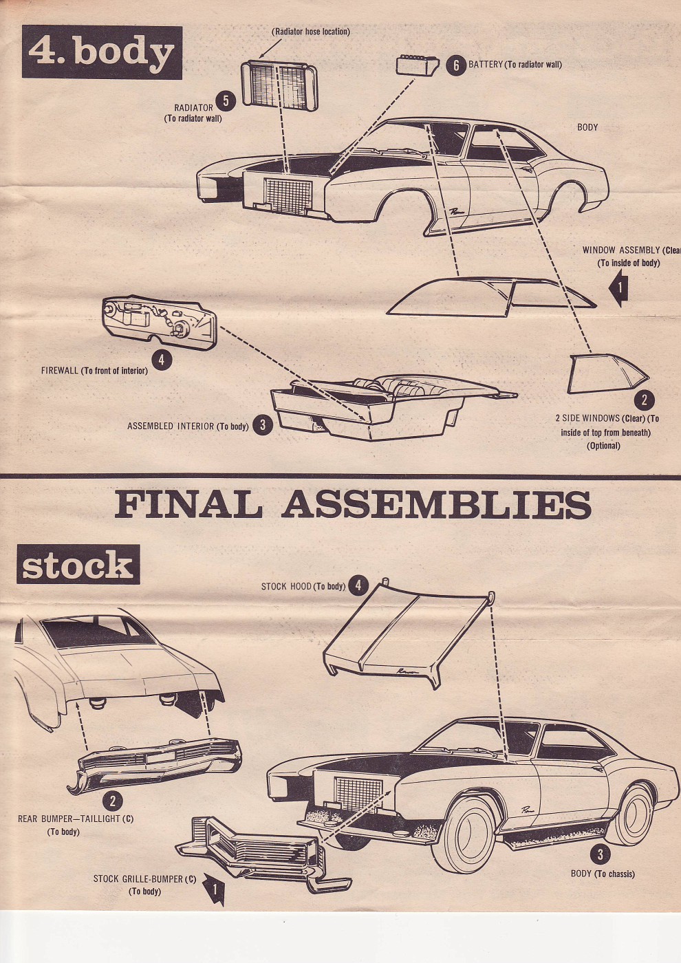 Photo 1967 Riviera Instructions Part 3 AMT 1967 Buick Riviera