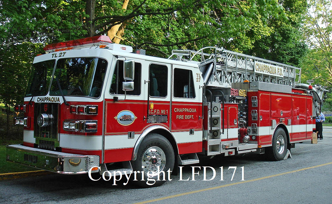 Photo: Tower Ladder 27 | Chappaqua album | Westchester County Fire ...