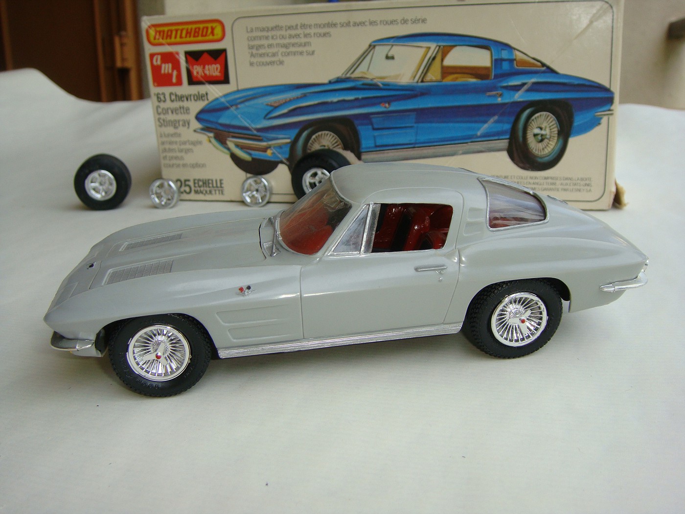 Photo: corvette 63 amt matchbox 007 | MATCHBOX 