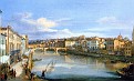 Veduta dell'Arno da Ponte alla Carraia [1846]