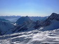 Blick über die Alpen