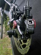 Hintere Scheibenbremse