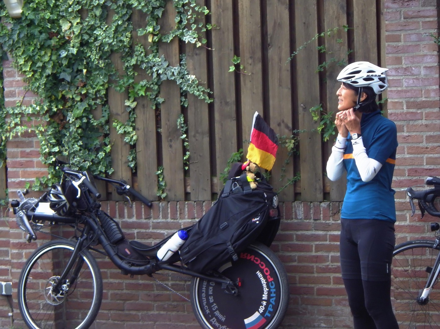 Courageous Japanese lady