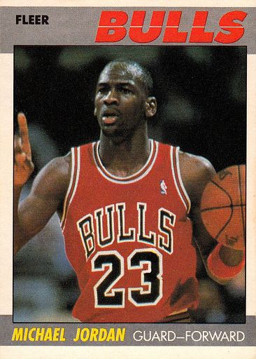 1988-89 Fleer Michael Jordan All-star Certified Near Mint -  Sweden