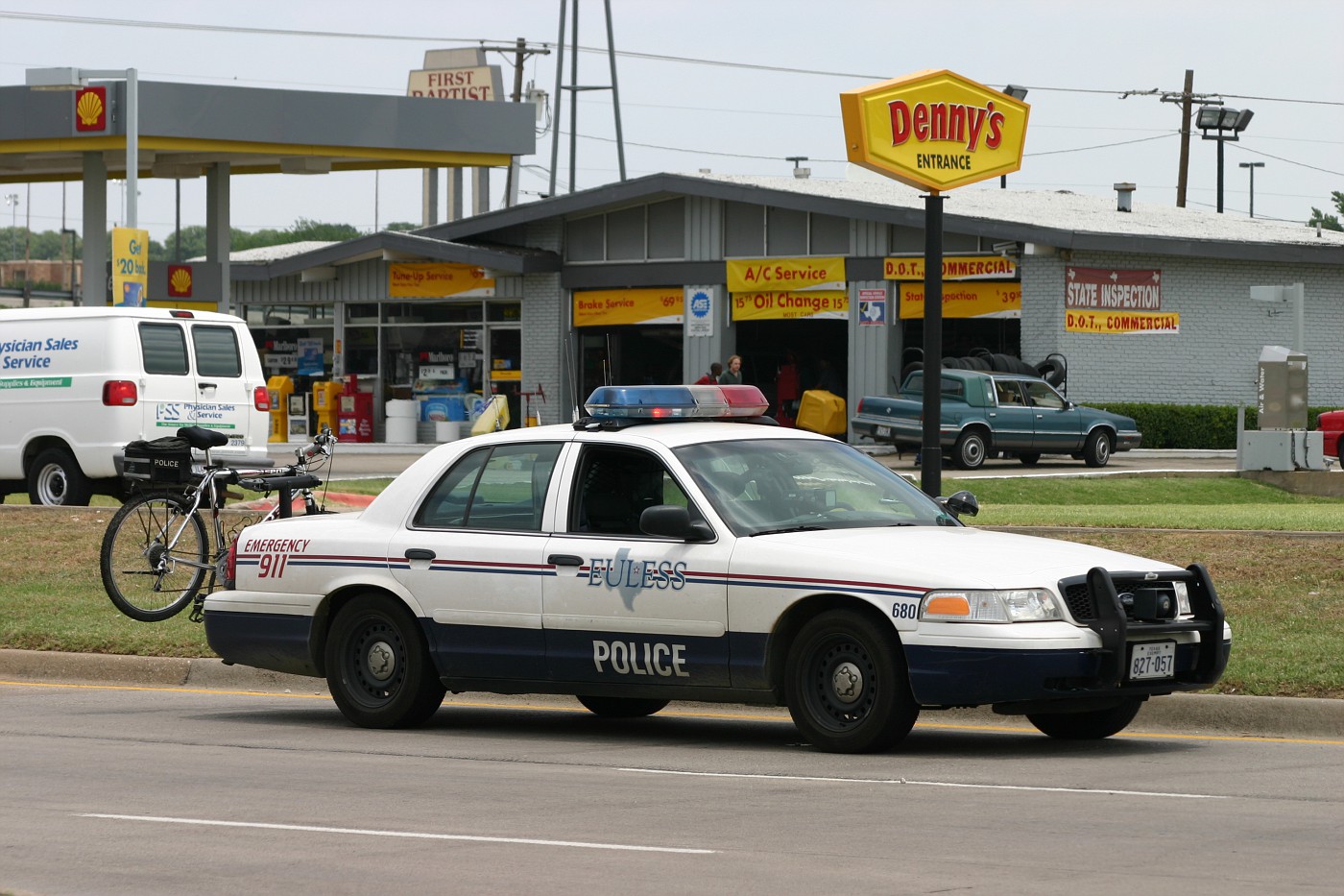 Photo TX Euless Police Texas Tarrant County album copcar dot