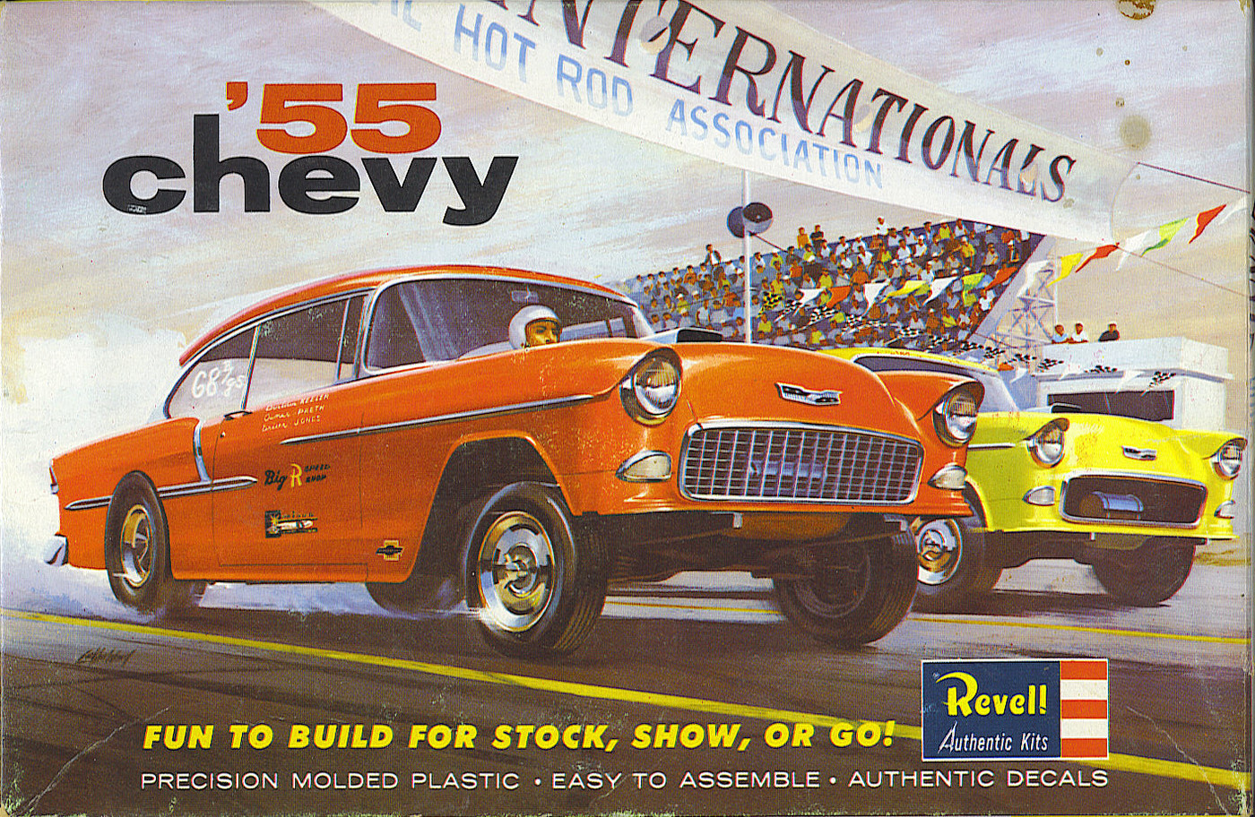 Photo: Revell-55-chevy box | Model Box Art album | NitroMarty | Fotki ...