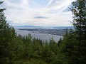 Blick auf Hafen Trondheim