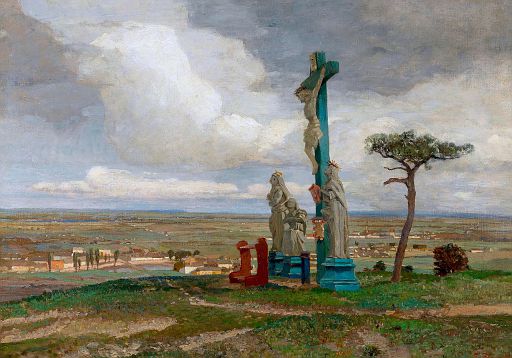 A Calvary Group on the Hochberg near Perchtoldsdorf (1898)