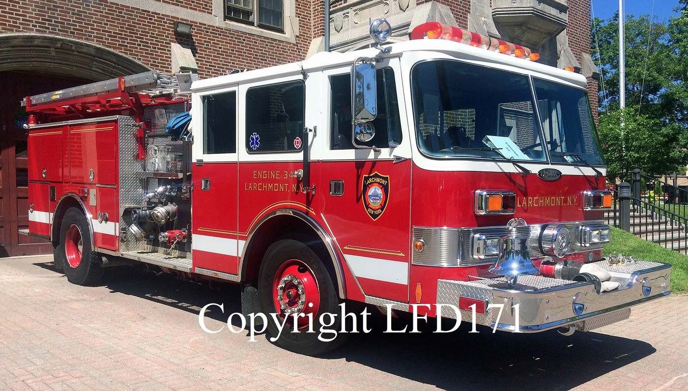 Photo: Engine 34 | Larchmont album | Westchester County Fire Apparatus ...