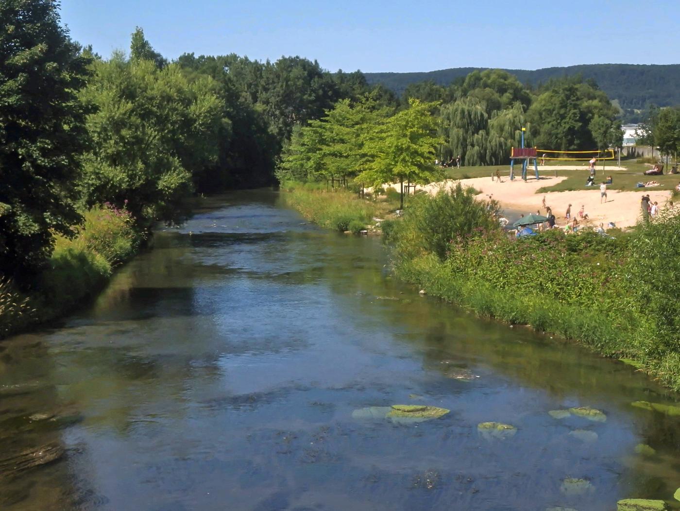 Badestrand an der Emmer
