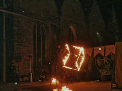 Feuerjongleur