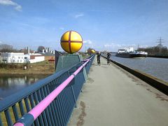 Der Kanal über der Weser