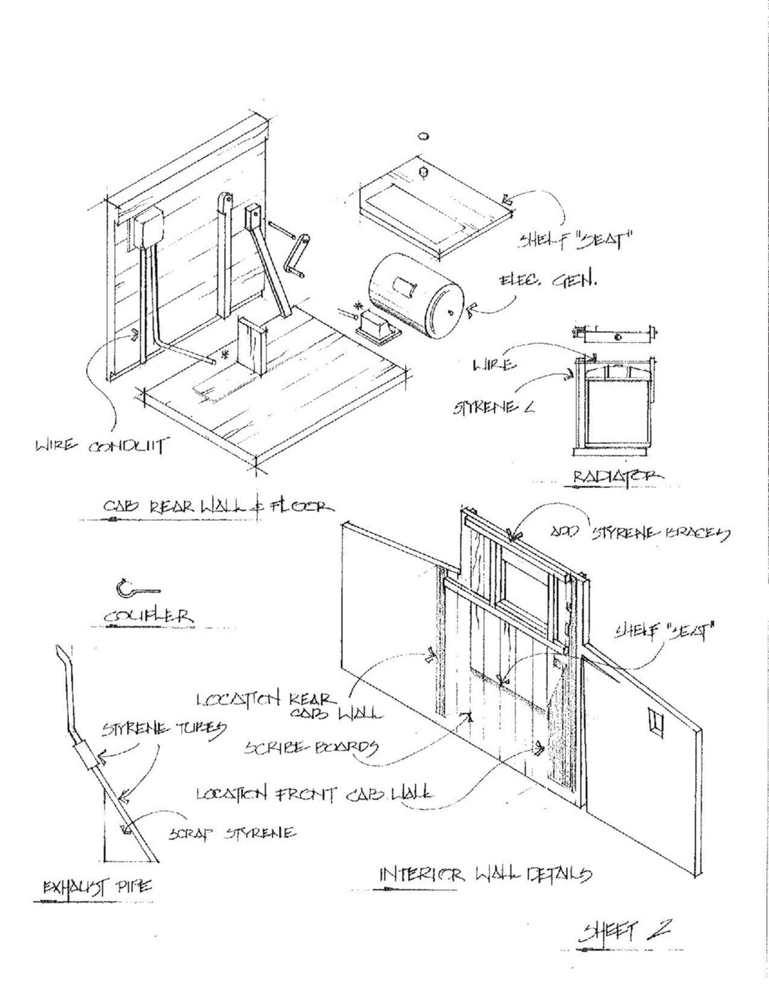 Photo: The Outhouse plan 2 | [Gn15] Tom A. Yorke - Locotracteur ...