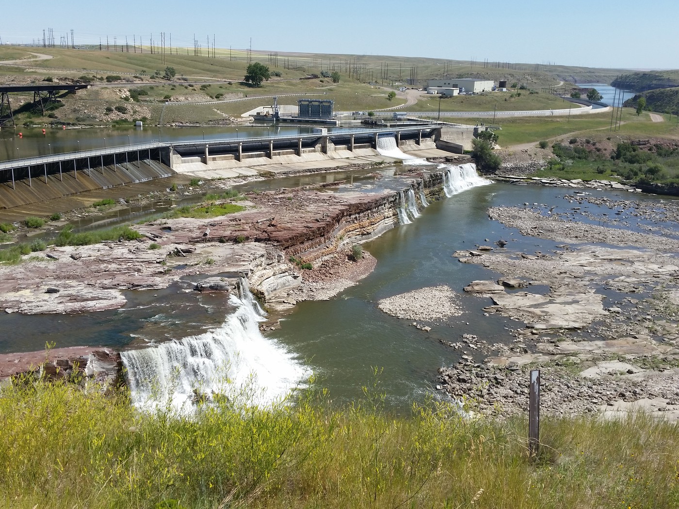 Photo: Dam and Rainbow Falls at Great Falls, Montana | Visit To Montana ...