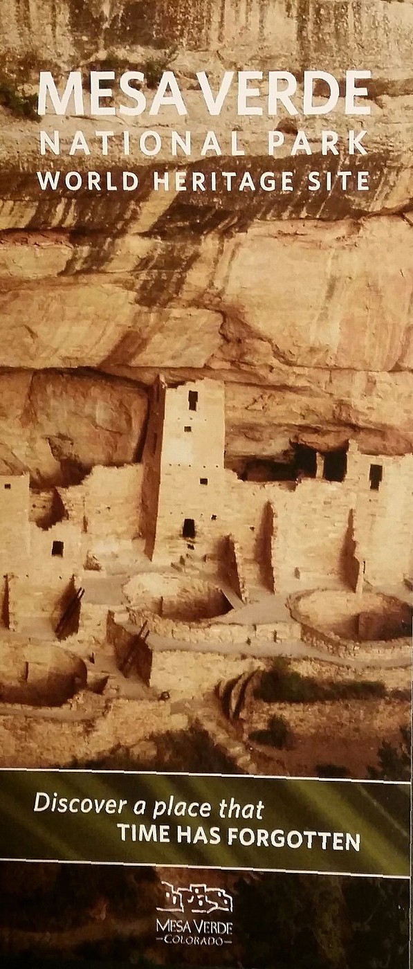 Photo: Mesa Verde National Park 2020 Brochure Cover | Visit To Mesa ...