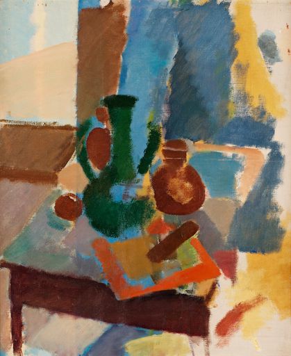 Still Life with Pot and Pitcher (1914-15)