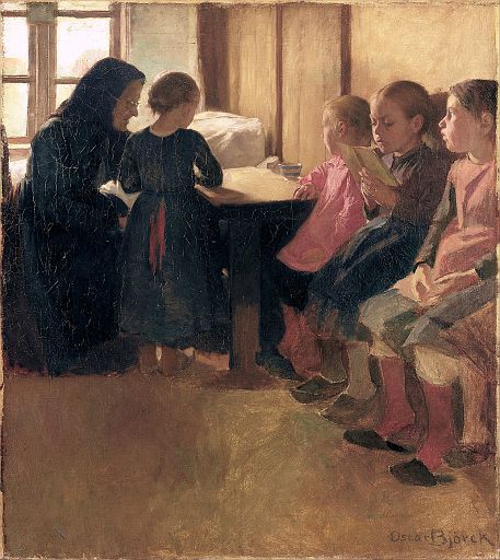 Madam Henriksen's School for Girls in Skagen (1884)