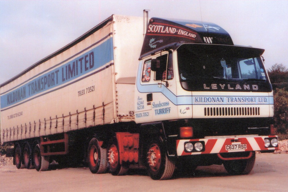 Billy Walker Transport (Kildonan McBrayne) Turriff, Aberdeenshire